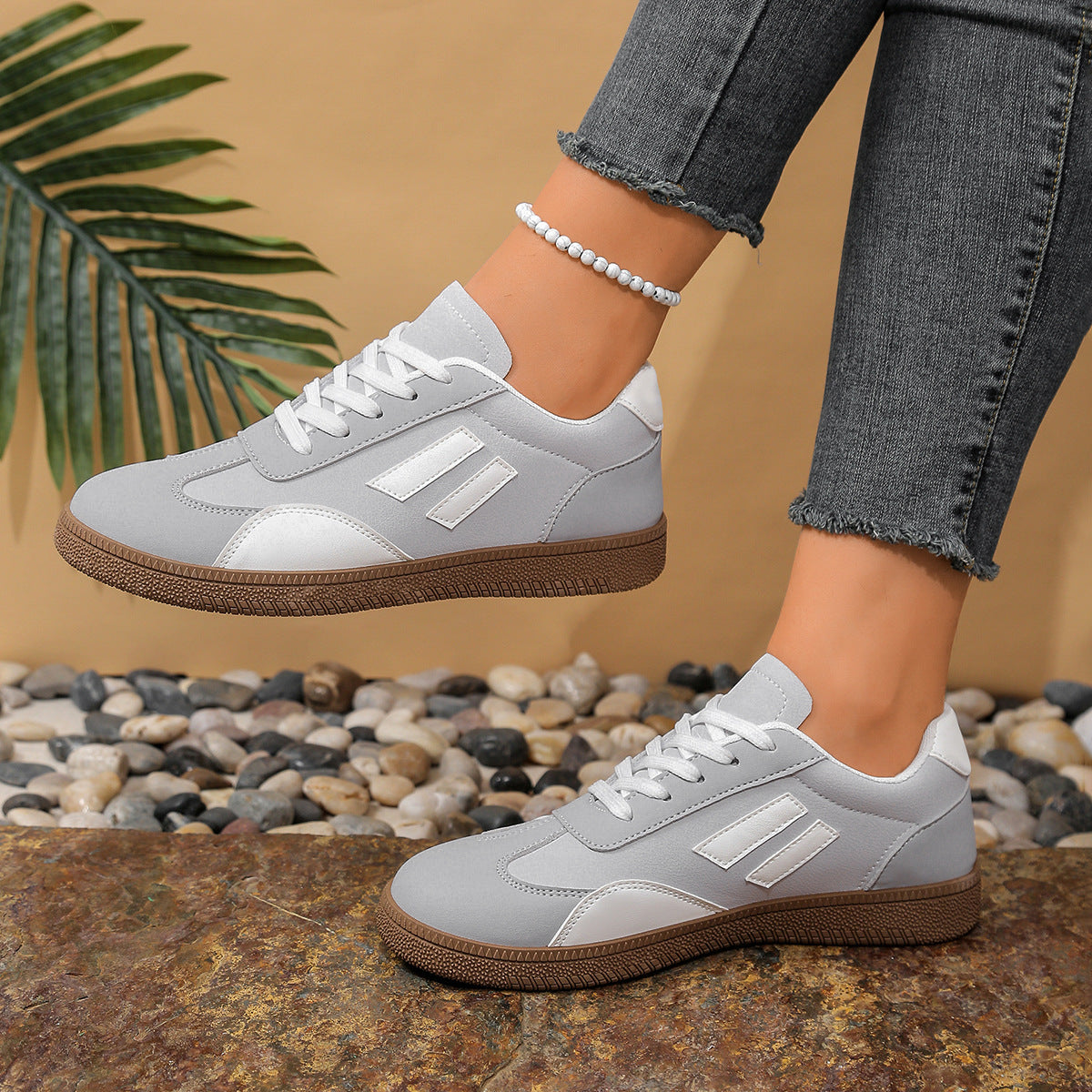 Damen Sportliche Sneakers mit modernem Design und strapazierfähigem Obermaterial R&B