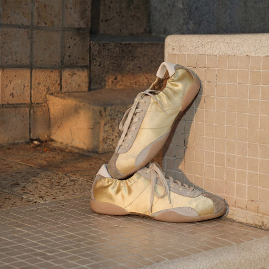 Damen Schnürschuhe im sportlichen Retro-Design mit weichem Obermaterial R&B