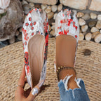 Damen komfortable Slipper mit innovativem Strickdesign R&B