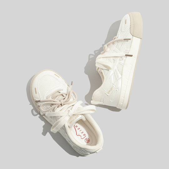 Damen Atmungsaktive Freizeitsneakers mit innovativem Mesh-Obermaterial und rutschfester Sohle R&B