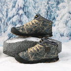 Damen isolierte Winterstiefel mit rutschfester Profilsohle und wärmendem Innenfutter R&B