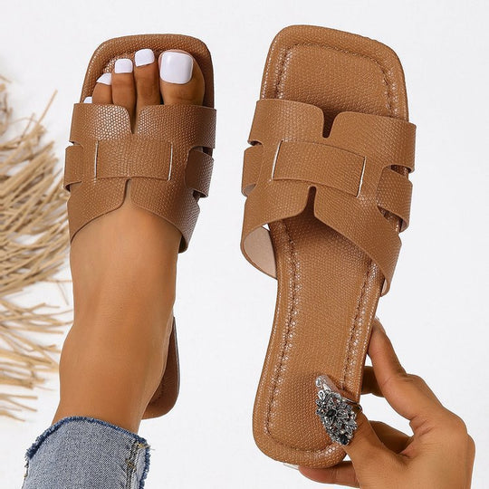 Damen Bequeme Riemchen-Sandalen mit modischem Design und ergonomischer Fußbettgestaltung R&B