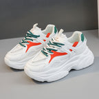 Damen Sportliche Sneakers mit atmungsaktiver Mesh-Oberfläche und stabiler Sohle R&B