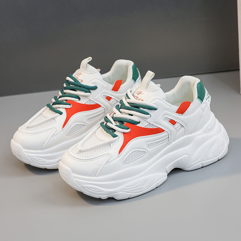 Damen Sportliche Sneakers mit atmungsaktiver Mesh-Oberfläche und stabiler Sohle R&B