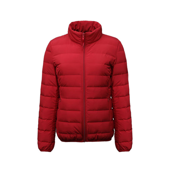 Damen Isolierte Steppjacke mit hohem Kragen und elastischen Bündchen R&B