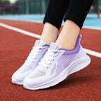 Damen Atmungsaktive Laufschuhe mit federleichter Sohle und elastischem Mesh-Obermaterial R&B