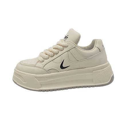 Damen Sportliche Chunky Sneakers mit dicker Sohle und atmungsaktiver Obermaterialstruktur R&B