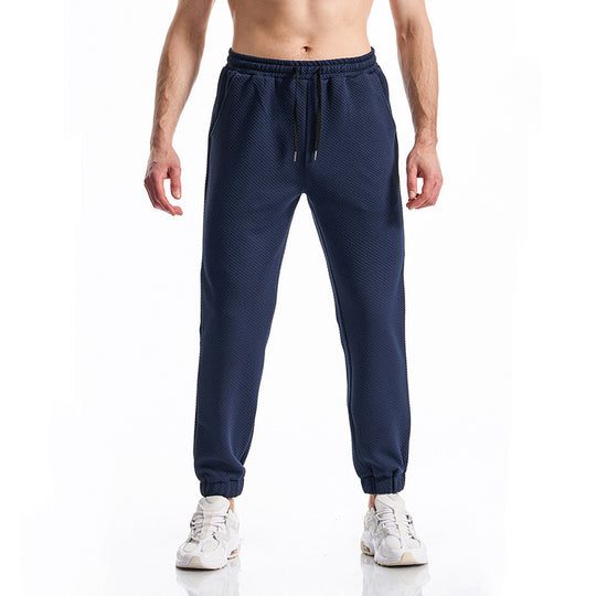 Herren bequeme Sporthose mit elastischem Bund und modernen Seitentaschen R&B