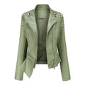 Damen trendige Bikerjacke mit modischen Details