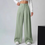 Damen Weite Bundfaltenhose EB