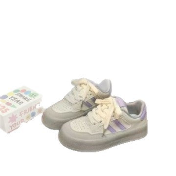 Damen Modische Sneakers mit dämpfendem Plateau und weichem Obermaterial