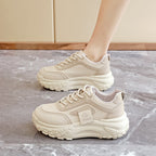 Damen Sportliche Chunky Sneakers mit dämpfendem Profil und rutschfester Sohle R&B