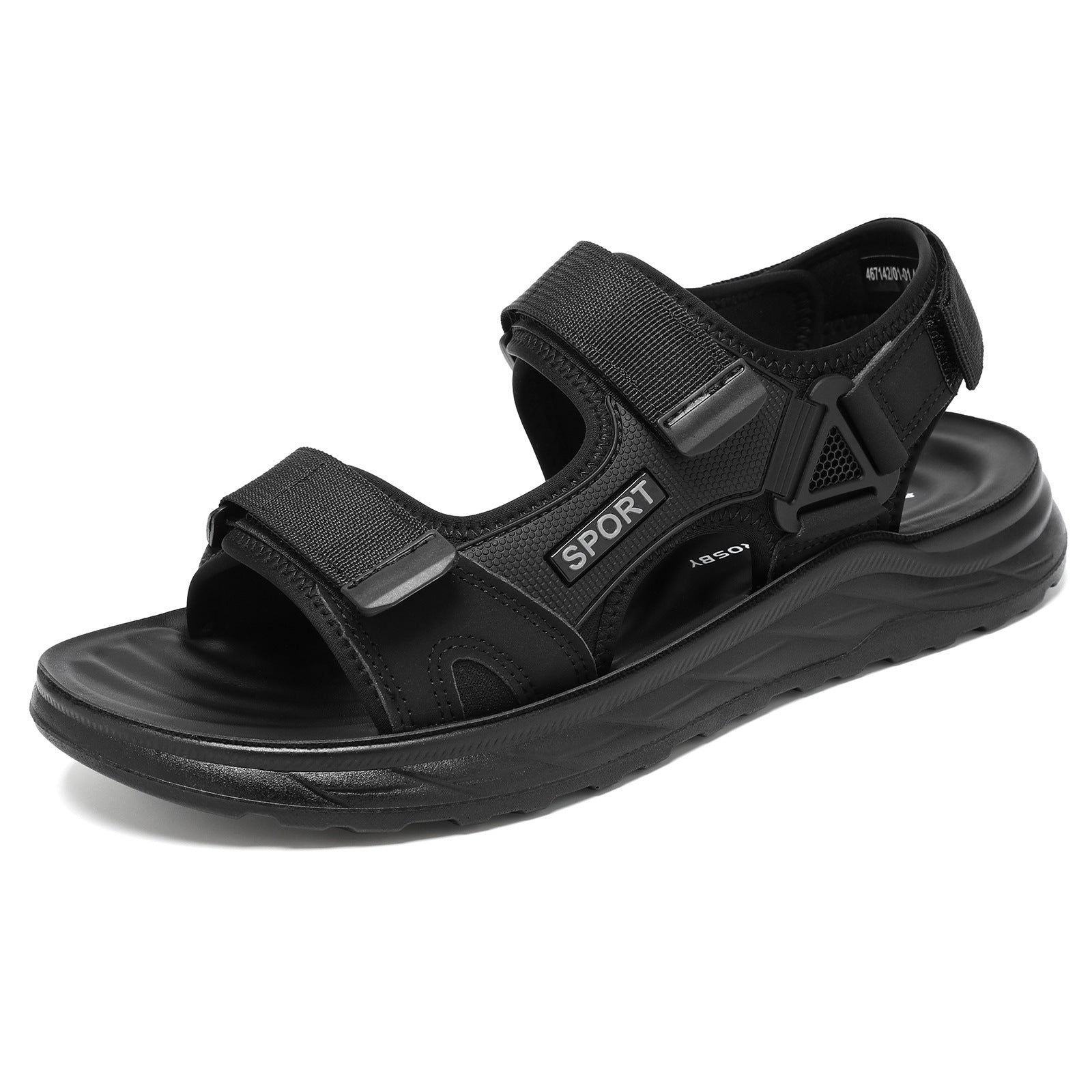 Damen Sportliche Sandalen mit verstellbaren Riemen und rutschfester Sohle