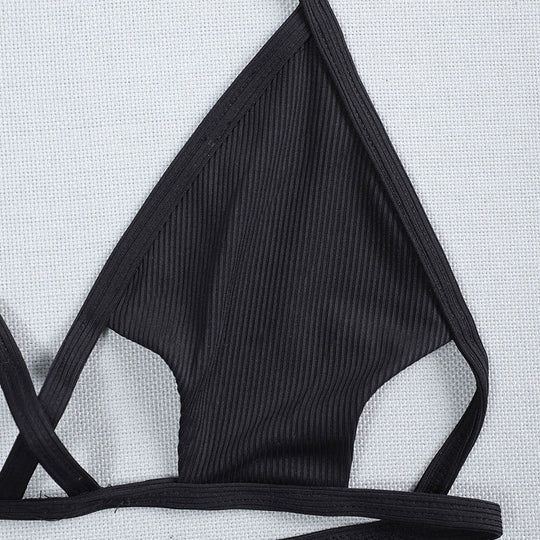 Damen Triangel-Bikini mit sexy Cut-Out-Design R&B