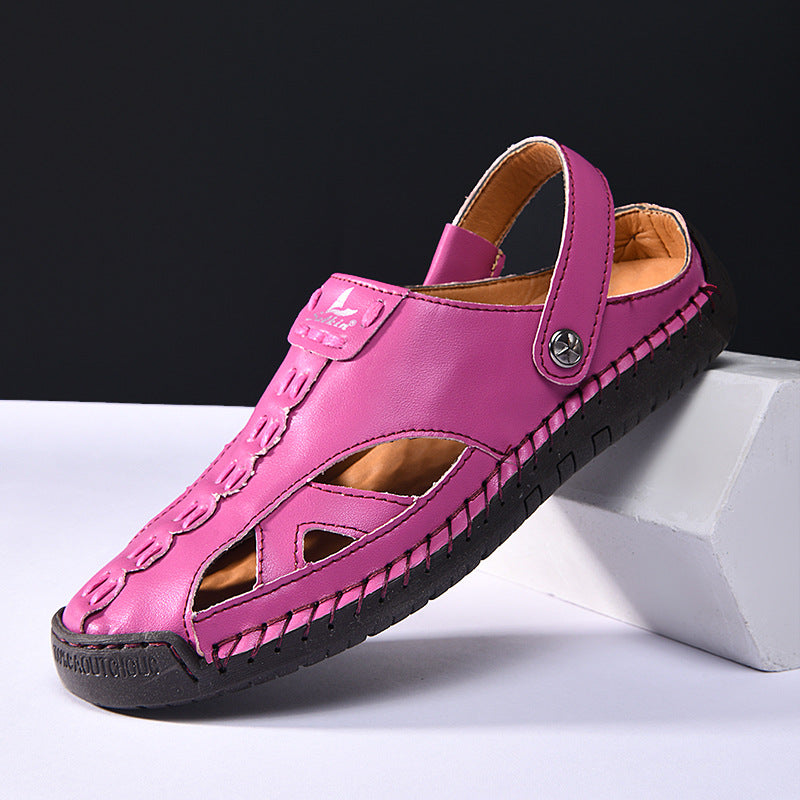 Herren Atmungsaktive Freizeitsandalen mit verstellbarem Riemensystem R&B