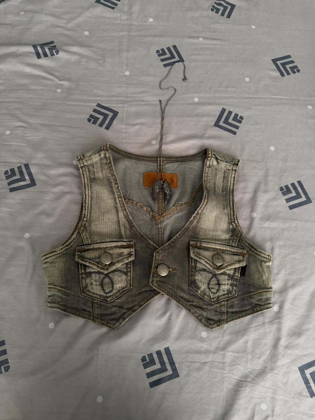 Damen Jeansweste mit Taschen R&B