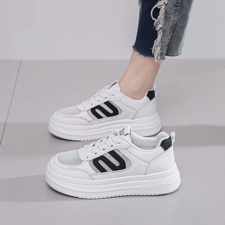 Damen Sneaker mit rutschfester Sohle und atmungsaktivem Mesh-Obermaterial R&B