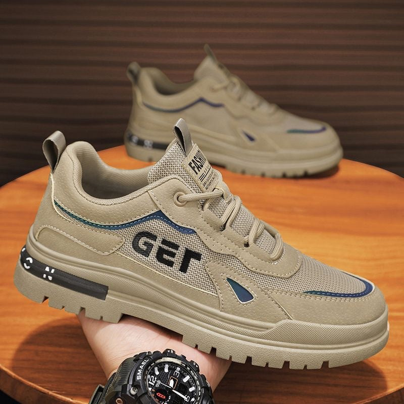 Damen Sportliche Sneakers mit rutschfester Profilsohle und atmungsaktiver Mesh-Oberfläche R&B