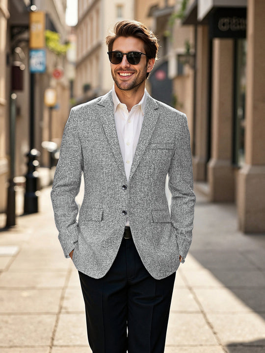 Herren eleganter Freizeitblazer R&B