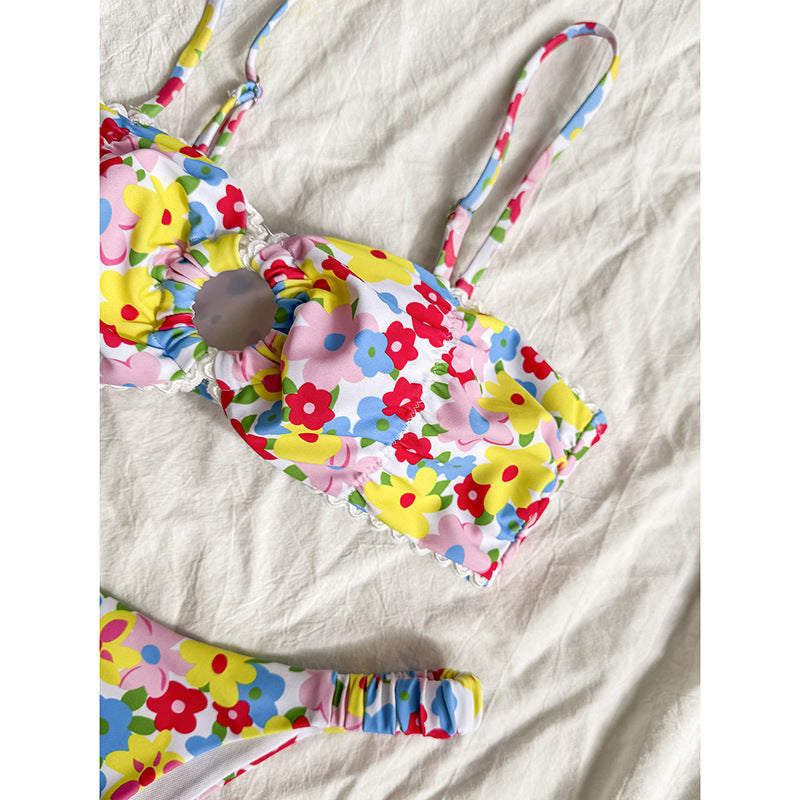 Damen Blumiger Bikini R&B