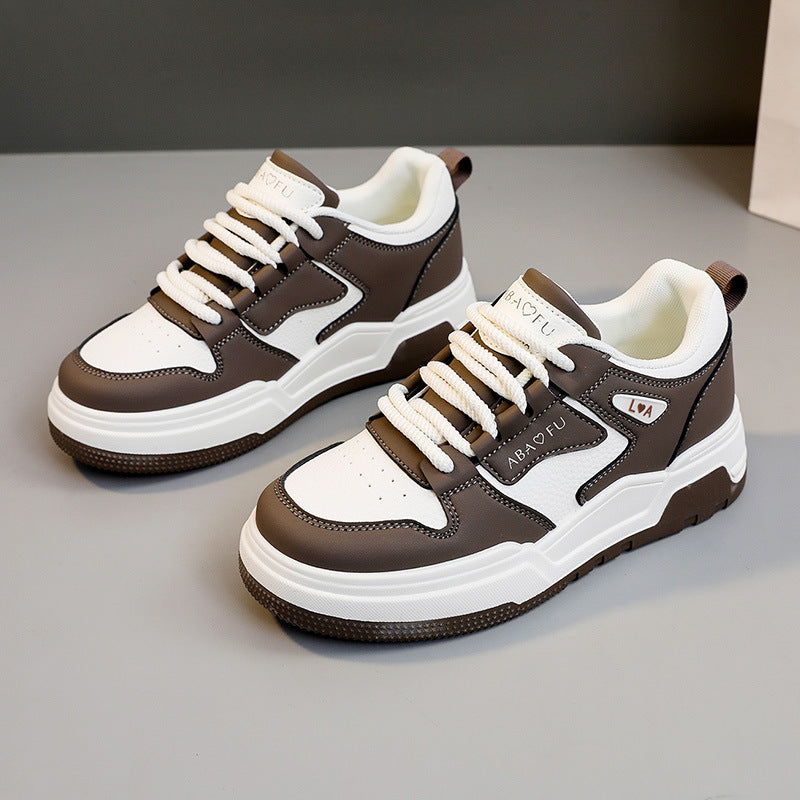 Damen Sportliche Chunky Sneakers mit rutschfester Sohle und atmungsaktiver Mesh-Oberfläche R&B