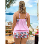 Damen Tankini-Set mit floralem Design und herausragendem Komfort R&B