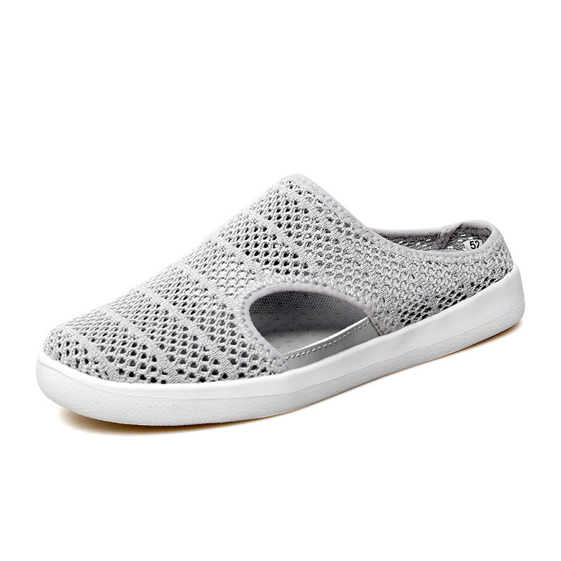 Damen Atmungsaktive Slip-On Clogs mit elastischem Netzdesign R&B