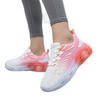 Damen Sneakers mit atmungsaktiver Mesh-Oberfläche und stoßdämpfender Sohle R&B
