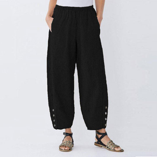 Damen lässige Hochwasserhose R&B