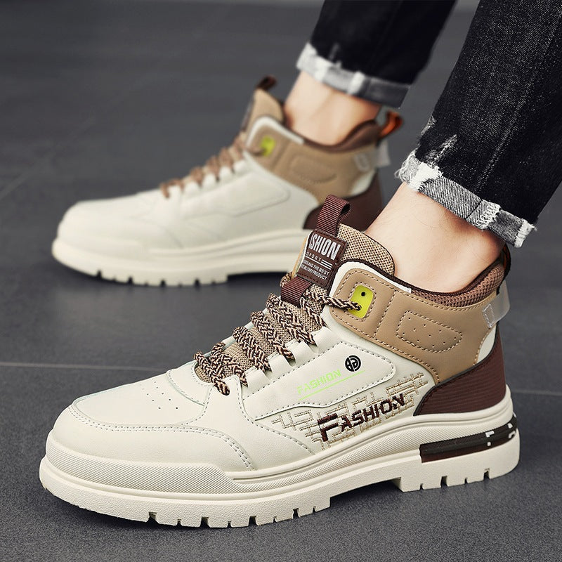 Damen Sportliche Schnürstiefel mit atmungsaktiver Mesh-Oberfläche und rutschfester Sohle