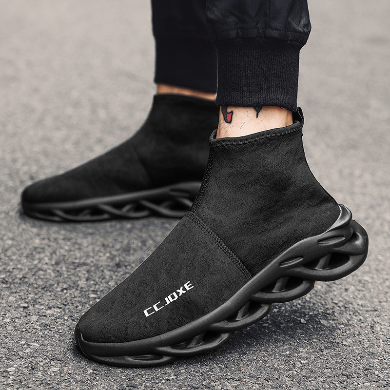 Damen High-Top Sneakers mit flexiblem Gehkomfort und atmungsaktivem Obermaterial
