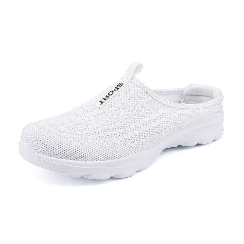 Damen Bequeme Slip-On Freizeitschuhe aus atmungsaktivem Mesh R&B