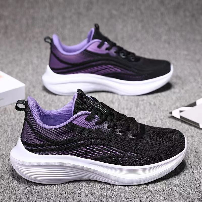 Damen sportliche Sneaker mit atmungsaktivem Mesh-Obermaterial von R&B