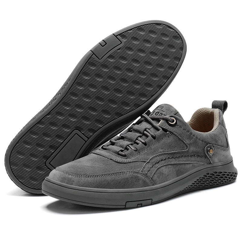 Herren Bequeme Sneaker aus hochwertigem Wildleder mit atmungsaktiver Sohle R&B