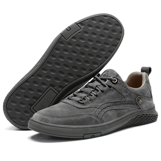Herren Bequeme Sneaker aus hochwertigem Wildleder mit atmungsaktiver Sohle R&B