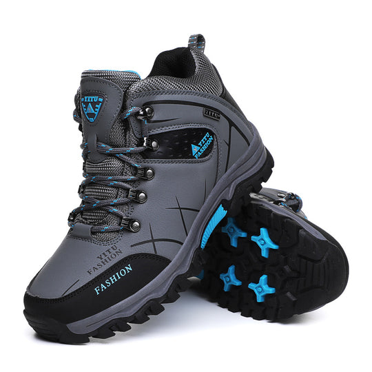 Herren Hochfunktionale Wanderschuhe mit verstärktem Knöchelschutz und rutschfester Sohle R&B