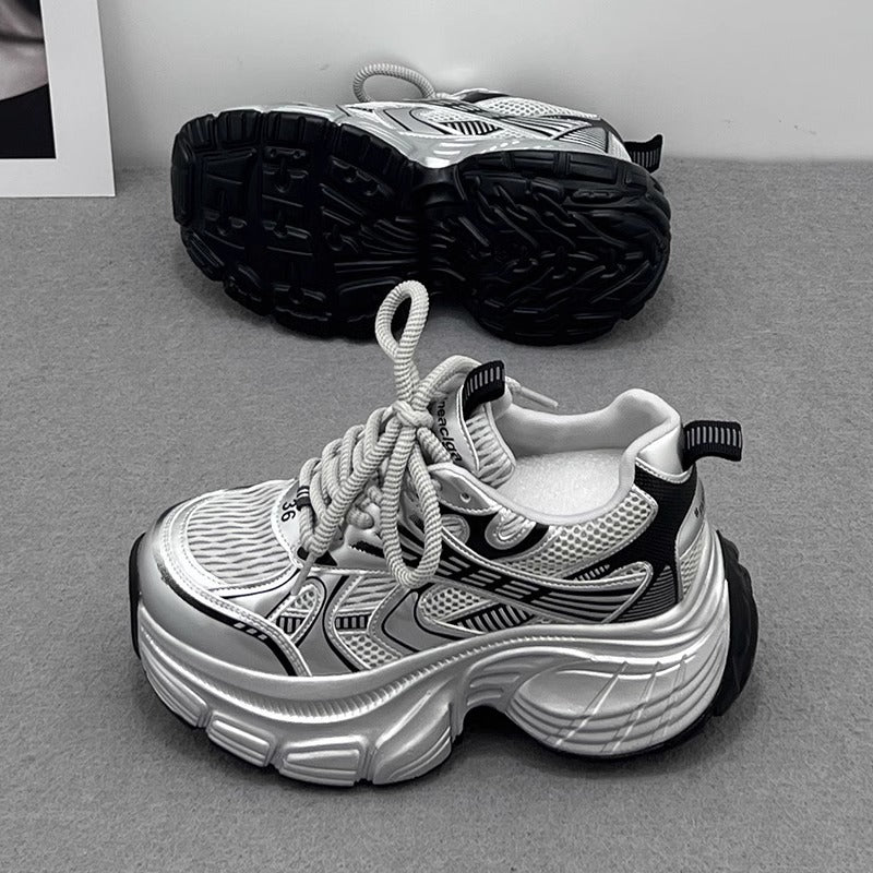 Damen Modische Chunky Sneakers mit innovativer Dämpfungstechnologie R&B
