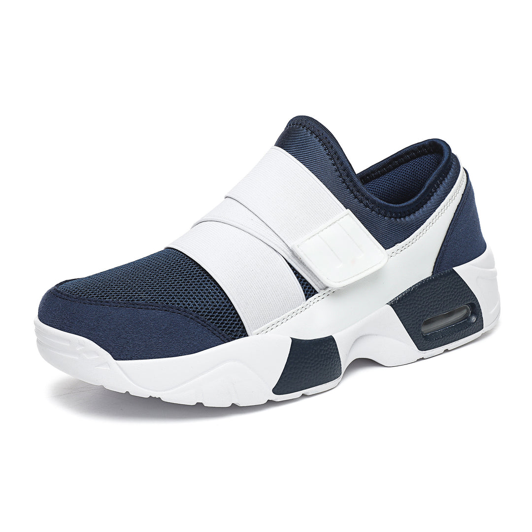Damen Komfortable Sneakers mit elastischem Klettverschluss und atmungsaktiver Mesh-Oberfläche R&B