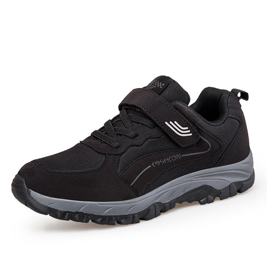 Damen Sportliche Sneaker mit verstellbarem Klettverschluss und stabiler Sohle R&B