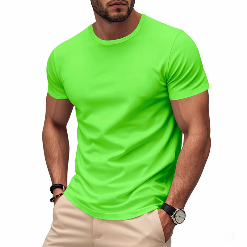 Unisex nan feuchtigkeitsableitendes Funktions-T-Shirt mit Rundhalsausschnitt und leichtem Stretch R&B