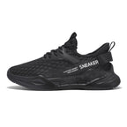 Unisex nan atmungsaktiver Stricksportschuh mit wabenstruktur, sockenähnlichem Schaft und gedämpfter Leichtschaum-Zwischensohle R&B