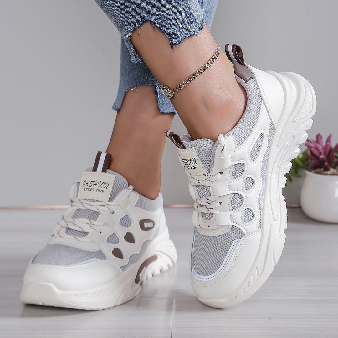 Damen Sportliche Laufschuhe mit atmungsaktiver Mesh-Oberfläche und komfortabler Dämpfung R&B