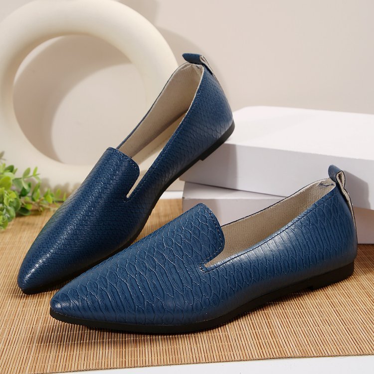 Damen Bequeme Ballerinas mit modischen Kreuzriemen R&B