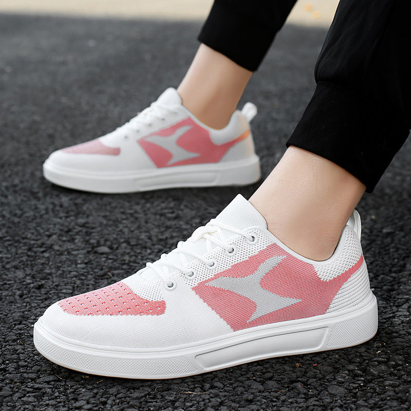 Damen Atmungsaktive Freizeit-Sneaker mit elastischen Schnürsenkeln R&B