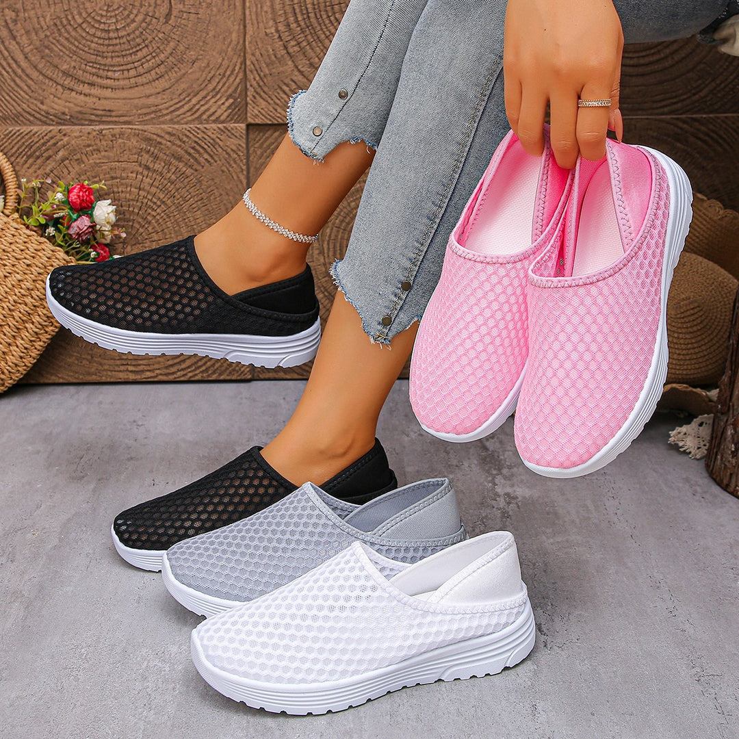 Damen Atmungsaktive Slip-On Sneakers R&B