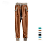 Herren Sportliche Jogginghose mit bequemen seitlichen Eingrifftaschen und elastischem Bund R&B