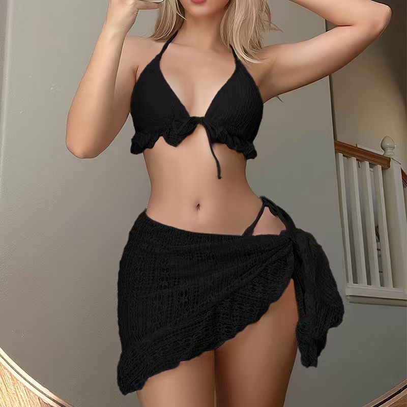 Damen Strandidyll Bikini mit schicker Wickelröcke R&B