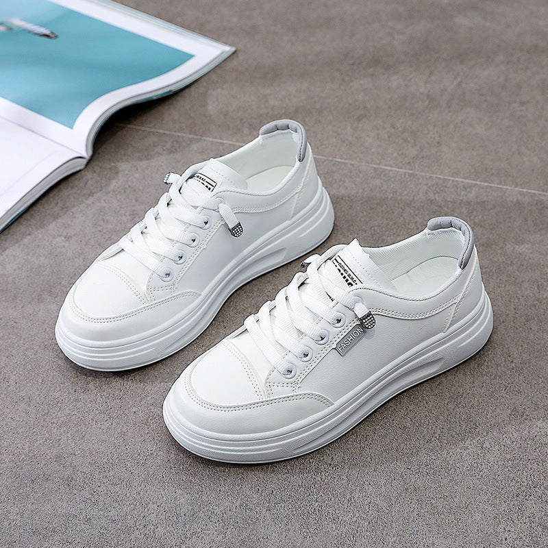 Damen Sportliche Sneakers mit hochgezogener Sohle und atmungsaktiver Mesh-Oberfläche R&B