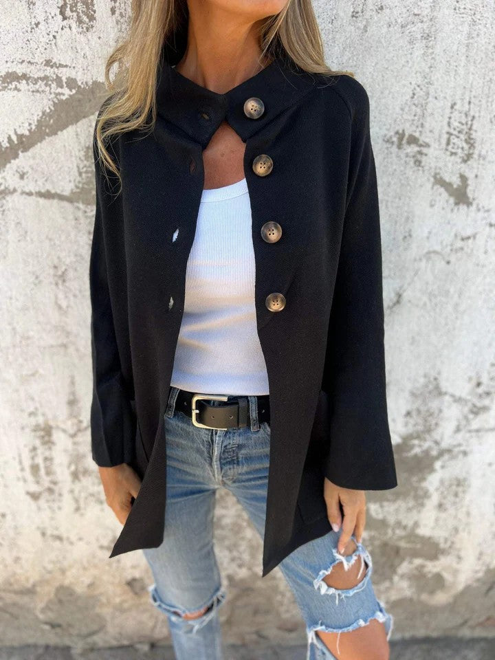 Damen Lässiger Oversized Cardigan R&B