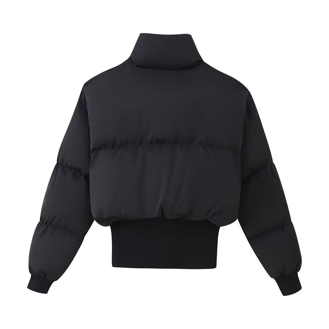 Damen Steppjacke mit hohem Kragen und elastischen Abschlüssen R&B